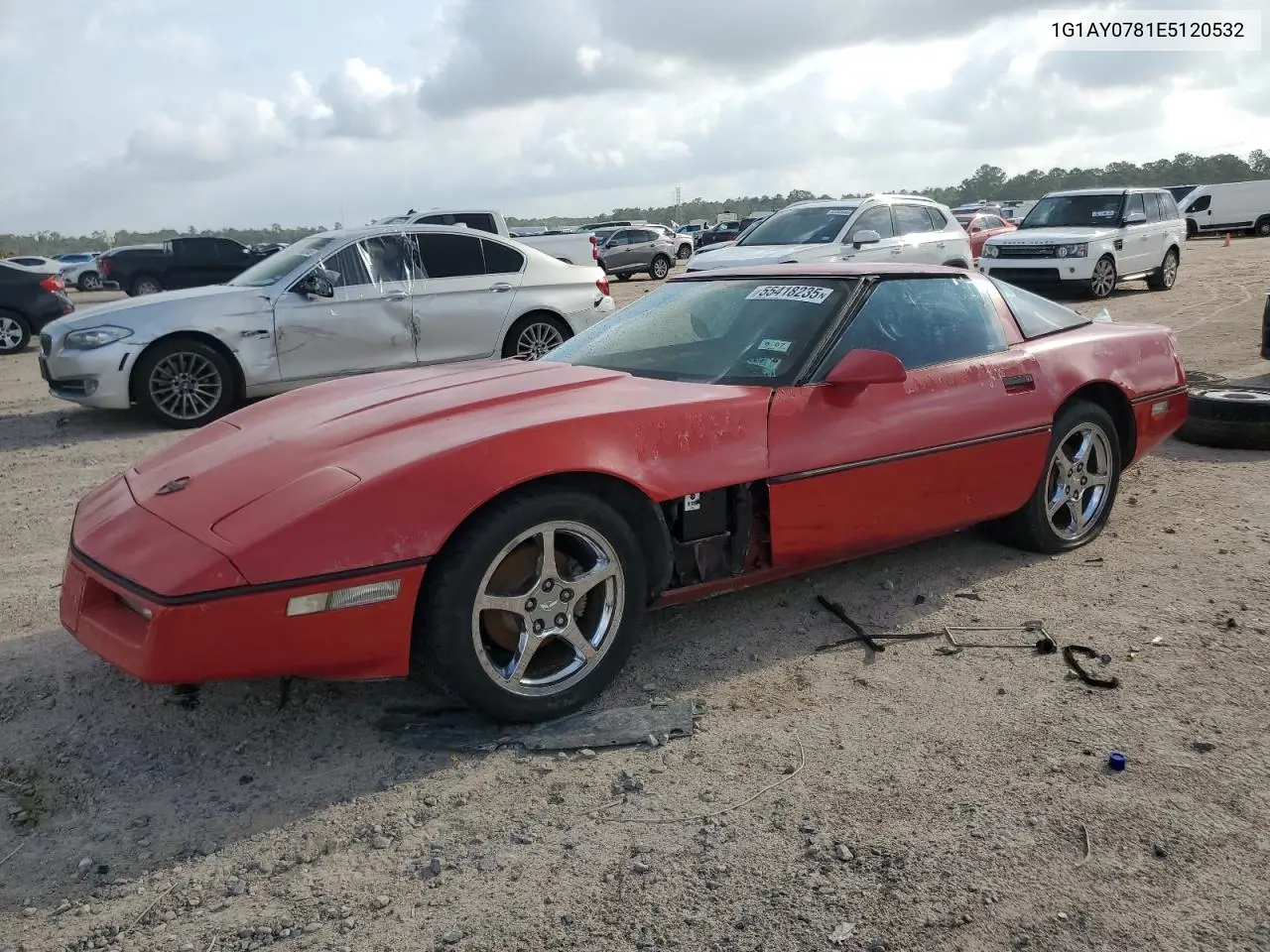 1984 Chevrolet Corvette VIN: 1G1AY0781E5120532 Lot: 55418235