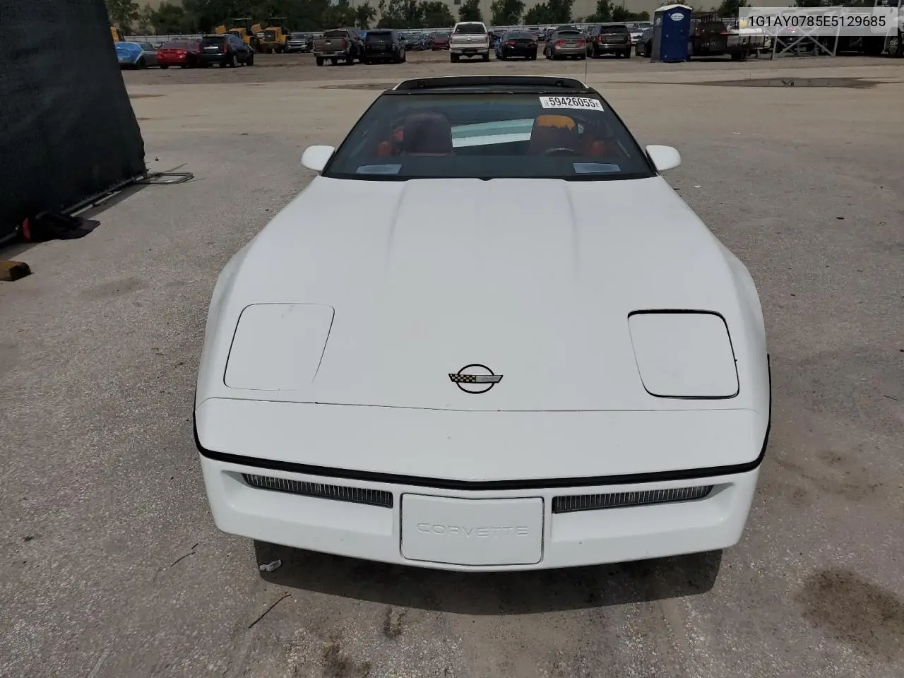 1984 Chevrolet Corvette VIN: 1G1AY0785E5129685 Lot: 59426055