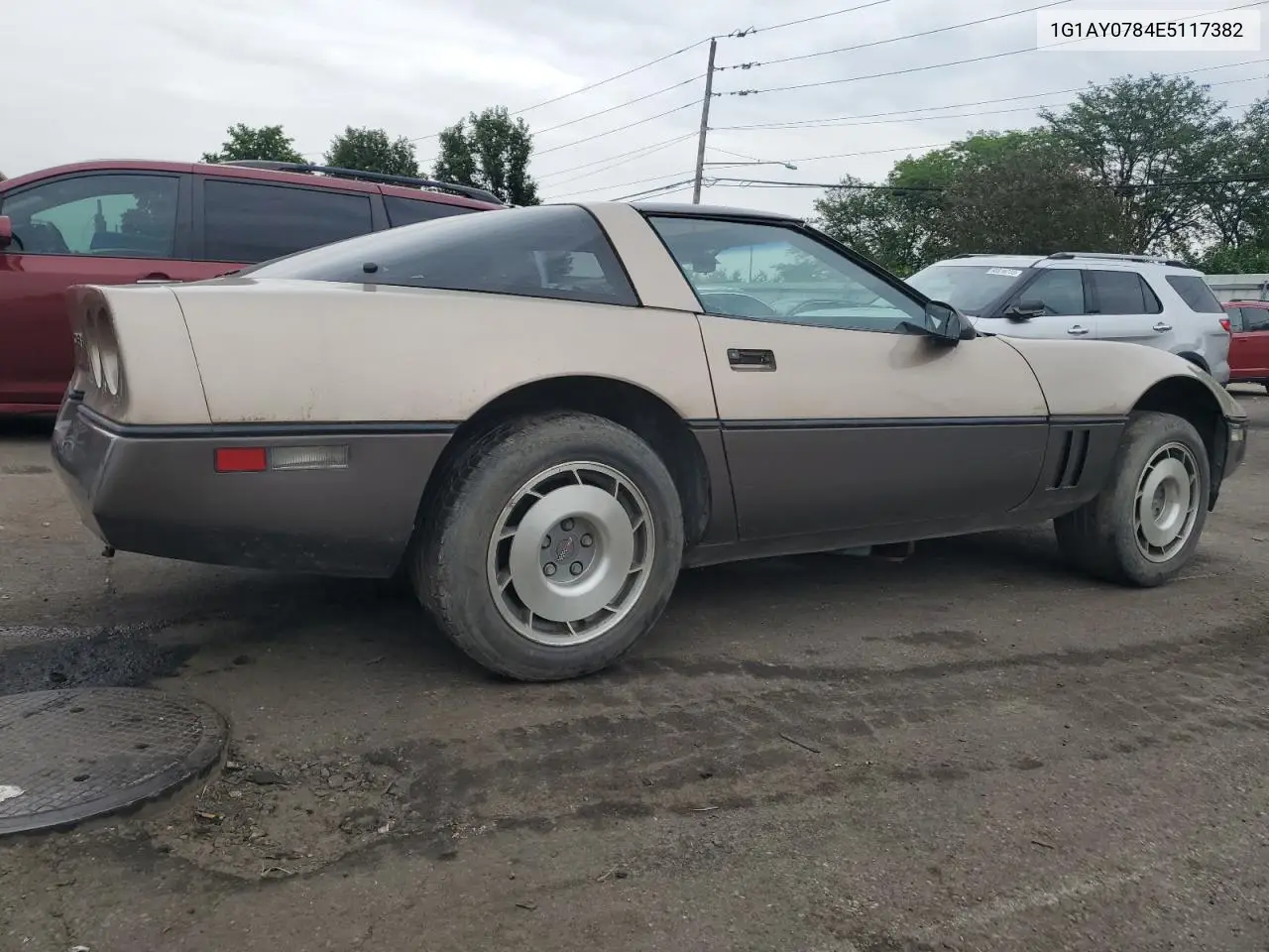 1984 Chevrolet Corvette VIN: 1G1AY0784E5117382 Lot: 60645635