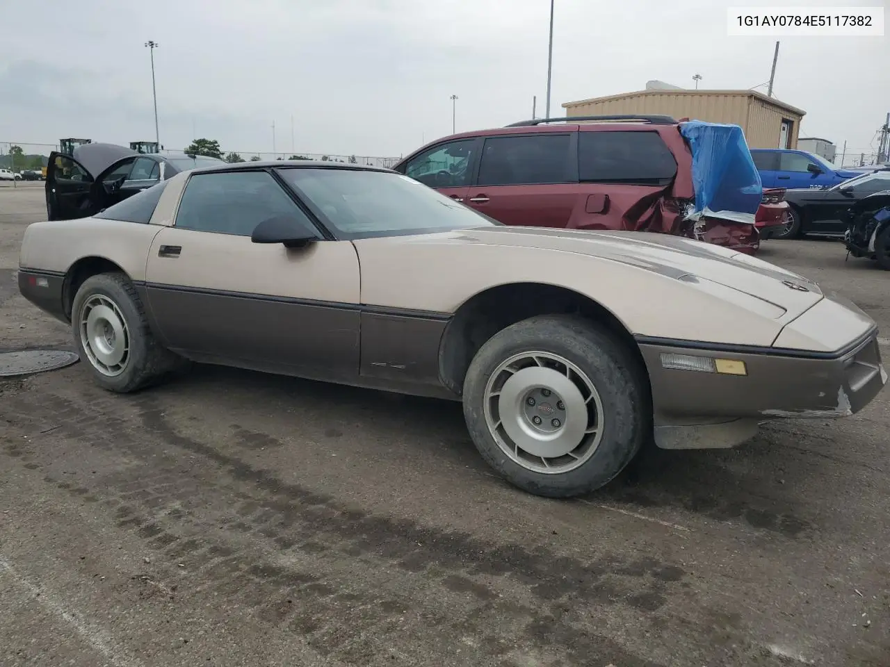 1984 Chevrolet Corvette VIN: 1G1AY0784E5117382 Lot: 60645635