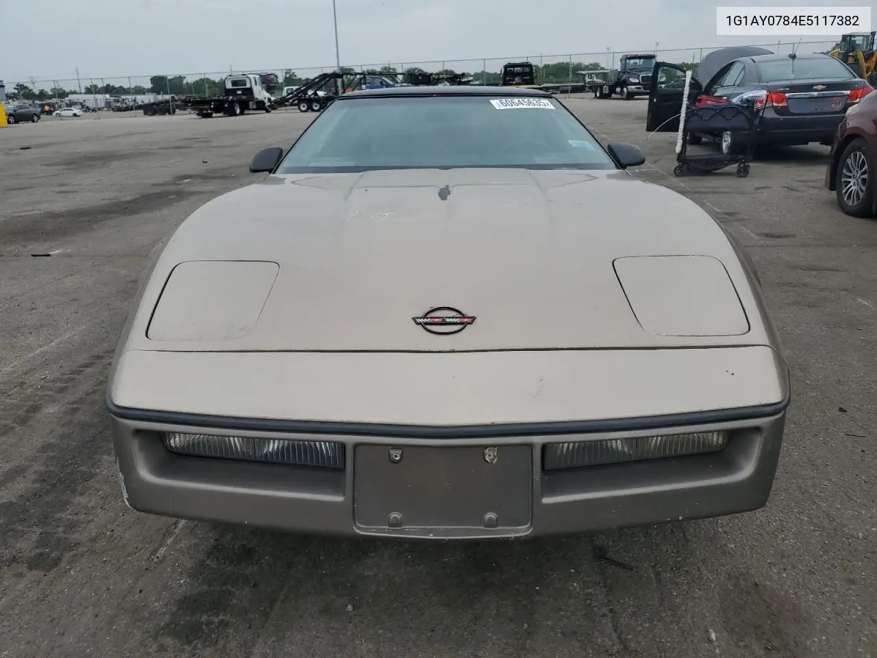 1984 Chevrolet Corvette VIN: 1G1AY0784E5117382 Lot: 60645635