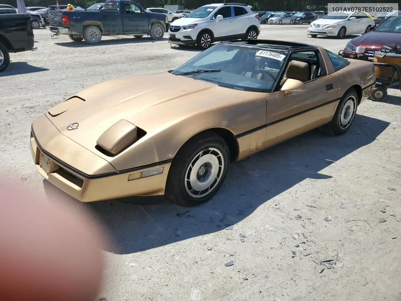 1984 Chevrolet Corvette VIN: 1G1AY0787E5102522 Lot: 61176405