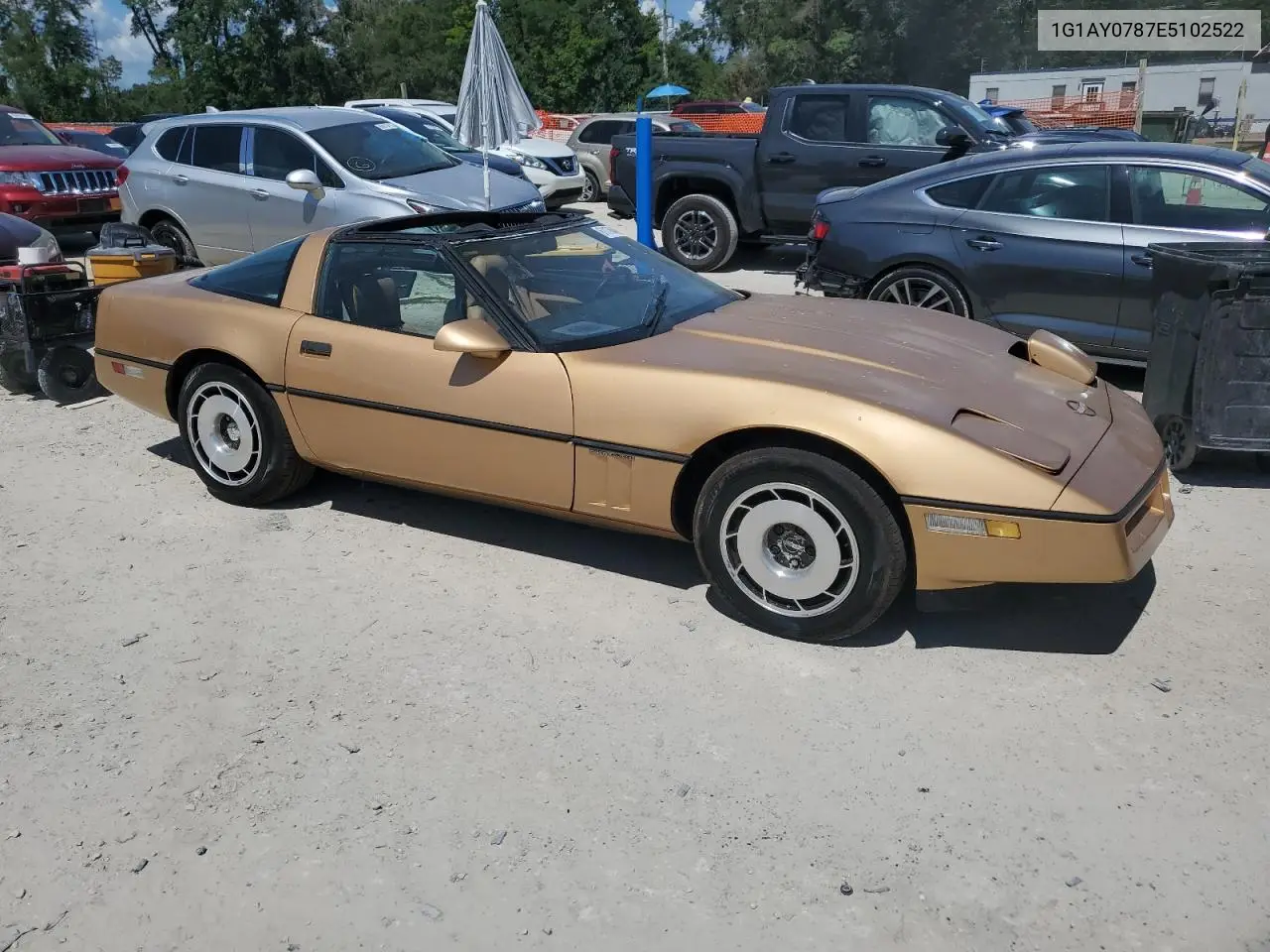 1984 Chevrolet Corvette VIN: 1G1AY0787E5102522 Lot: 61176405