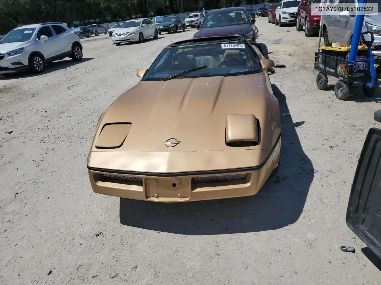 1984 Chevrolet Corvette VIN: 1G1AY0787E5102522 Lot: 61176405