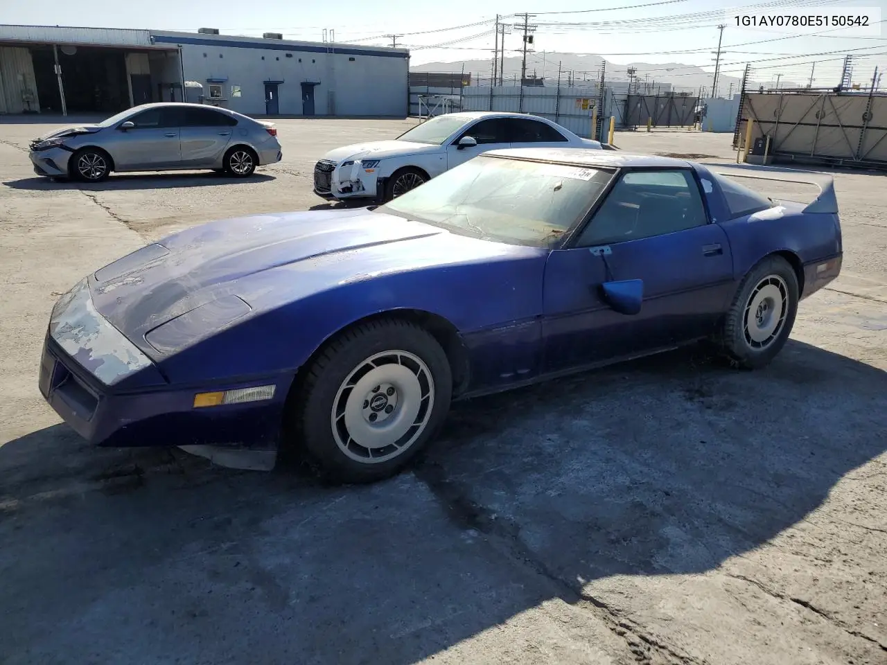 1984 Chevrolet Corvette VIN: 1G1AY0780E5150542 Lot: 61648075