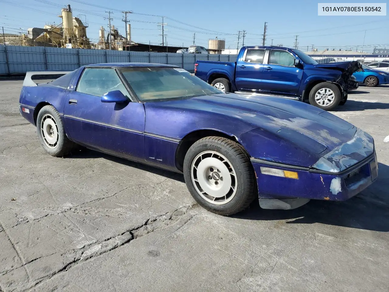 1984 Chevrolet Corvette VIN: 1G1AY0780E5150542 Lot: 61648075