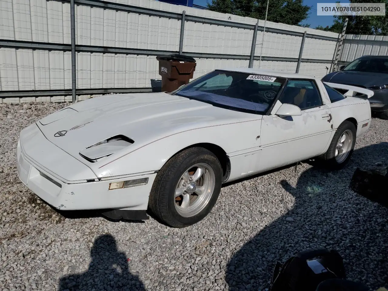 1984 Chevrolet Corvette VIN: 1G1AY0780E5104290 Lot: 63305005