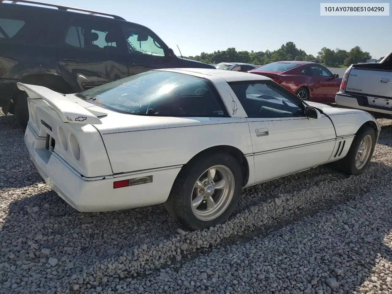 1984 Chevrolet Corvette VIN: 1G1AY0780E5104290 Lot: 63305005