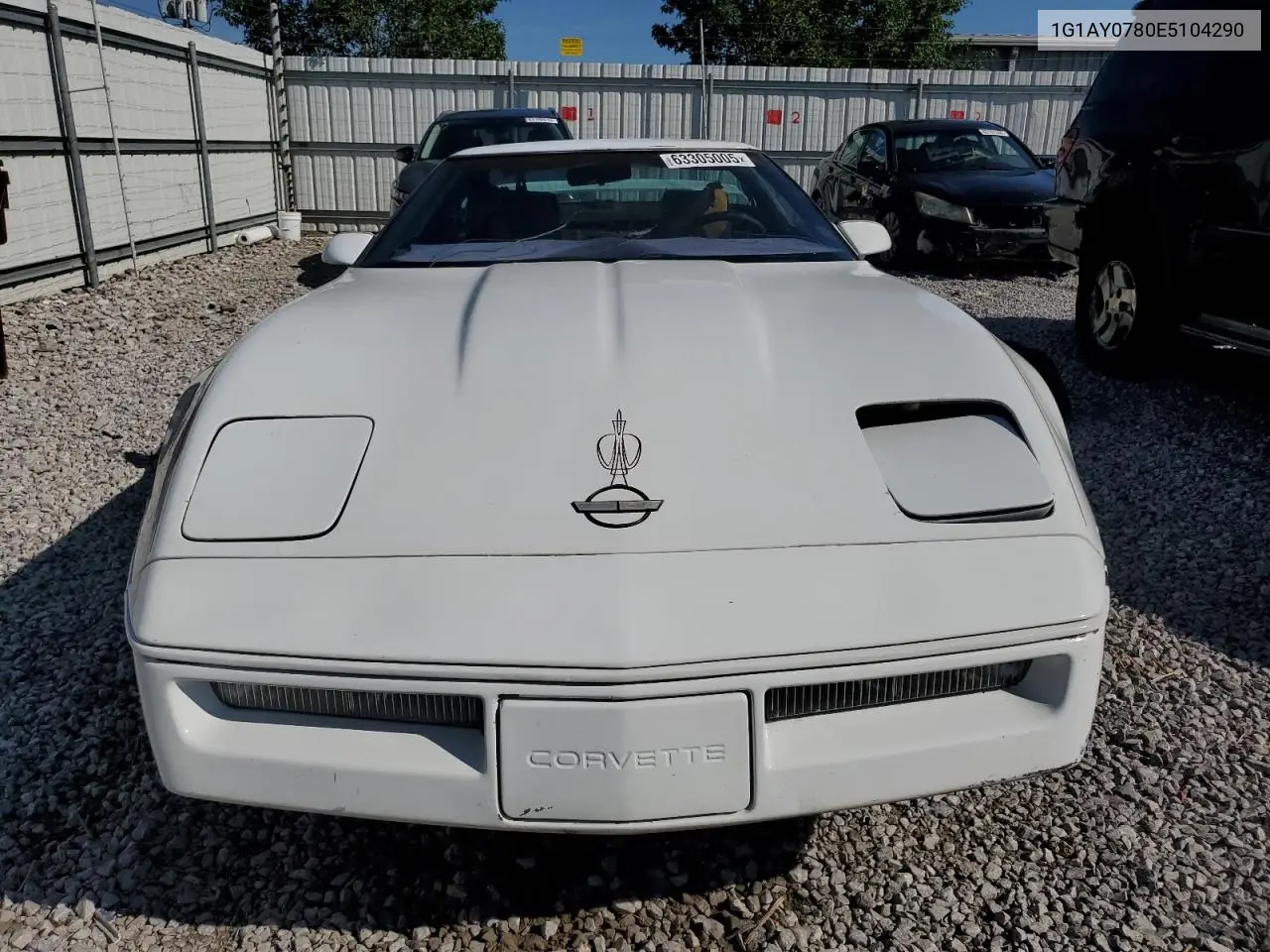 1984 Chevrolet Corvette VIN: 1G1AY0780E5104290 Lot: 63305005