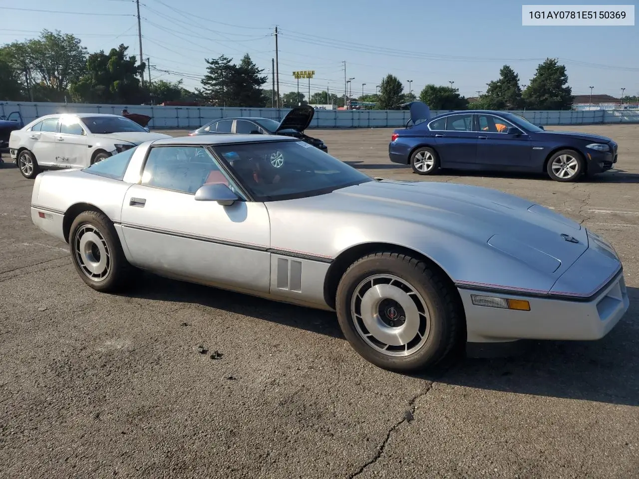 1984 Chevrolet Corvette VIN: 1G1AY0781E5150369 Lot: 63440075