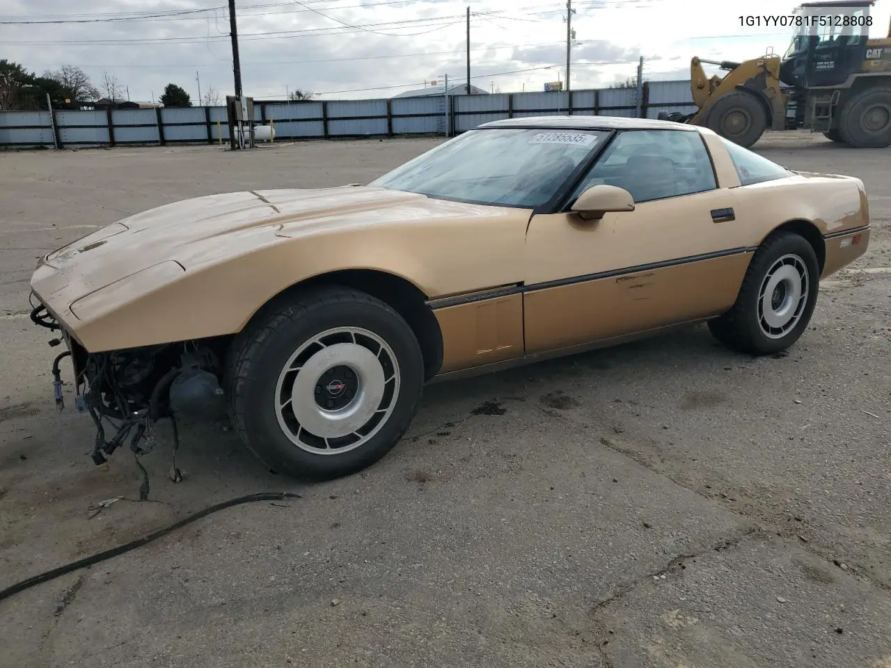 1985 Chevrolet Corvette VIN: 1G1YY0781F5128808 Lot: 51285535