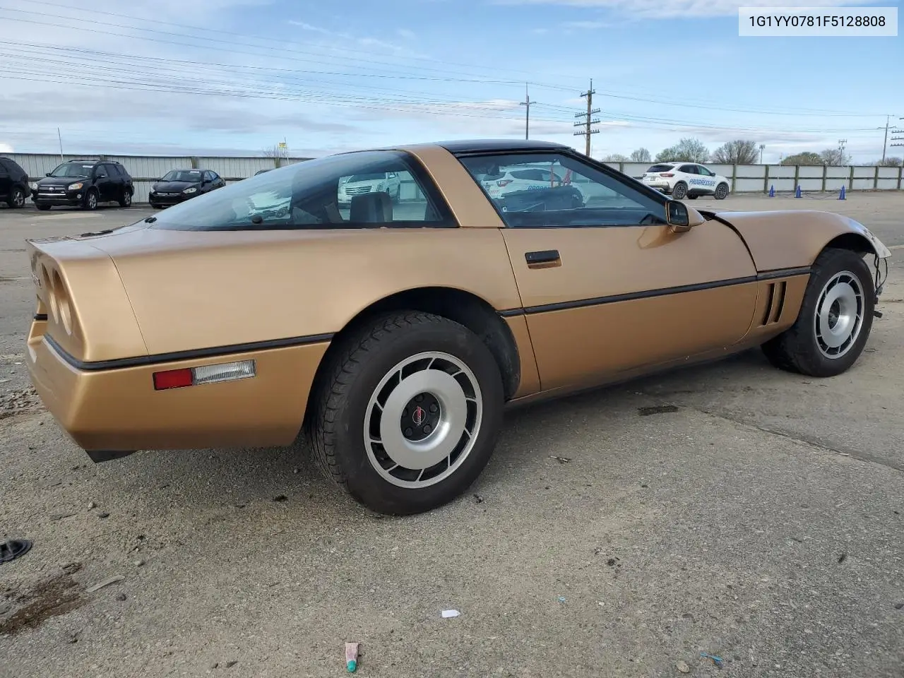 1985 Chevrolet Corvette VIN: 1G1YY0781F5128808 Lot: 51285535