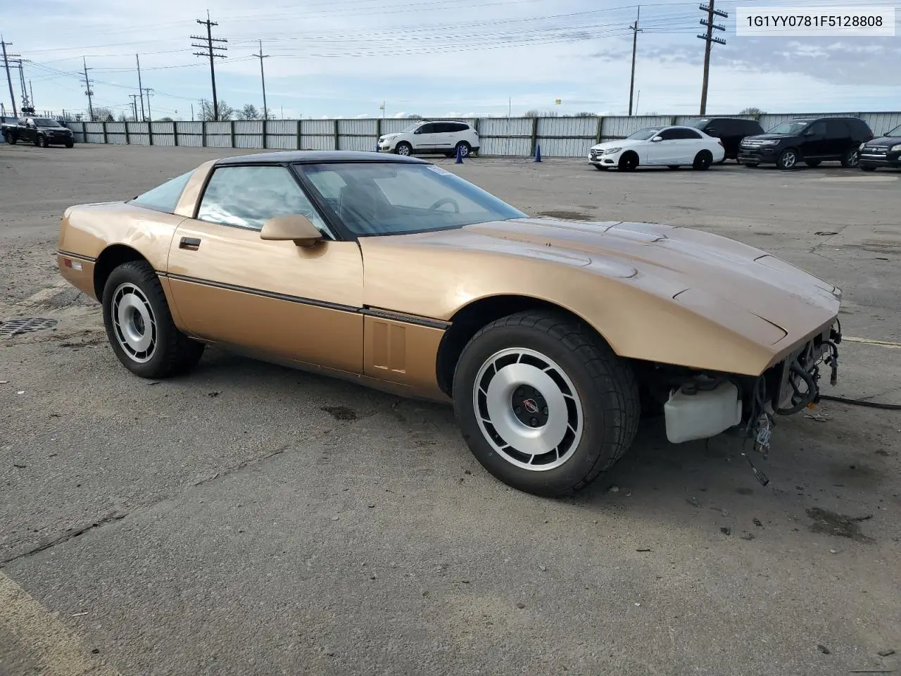 1985 Chevrolet Corvette VIN: 1G1YY0781F5128808 Lot: 51285535