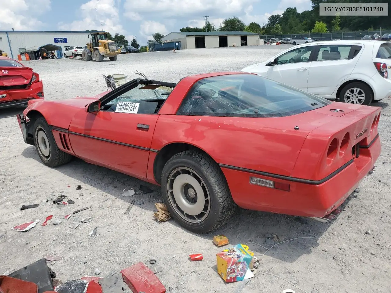 1985 Chevrolet Corvette VIN: 1G1YY0783F5101240 Lot: 66495724