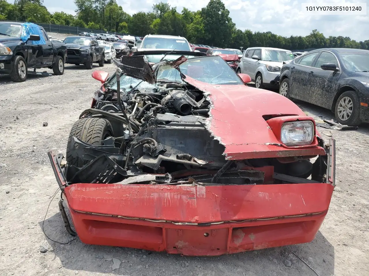 1985 Chevrolet Corvette VIN: 1G1YY0783F5101240 Lot: 66495724