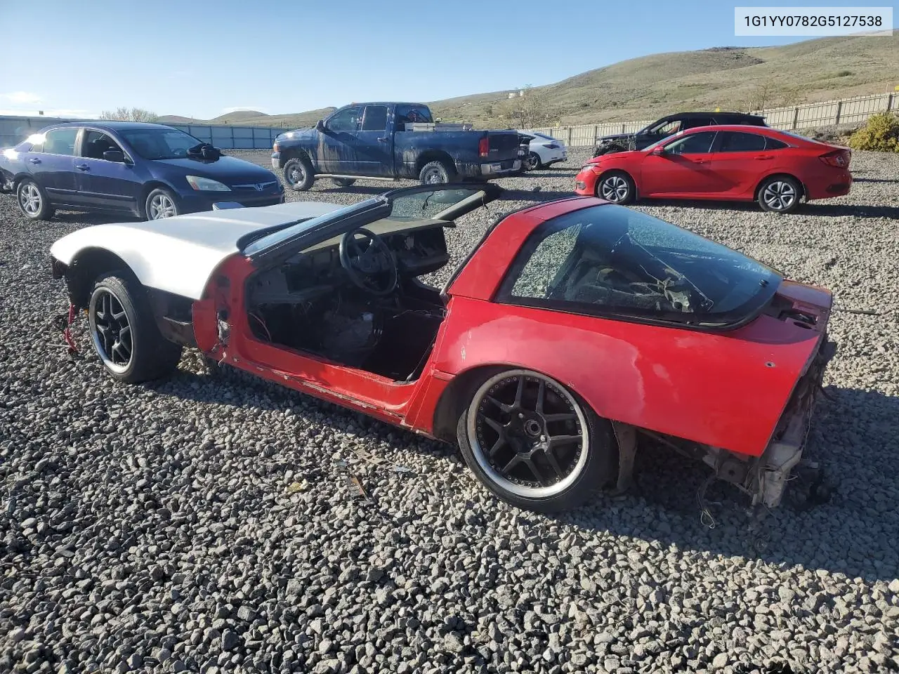 1986 Chevrolet Corvette VIN: 1G1YY0782G5127538 Lot: 53203475