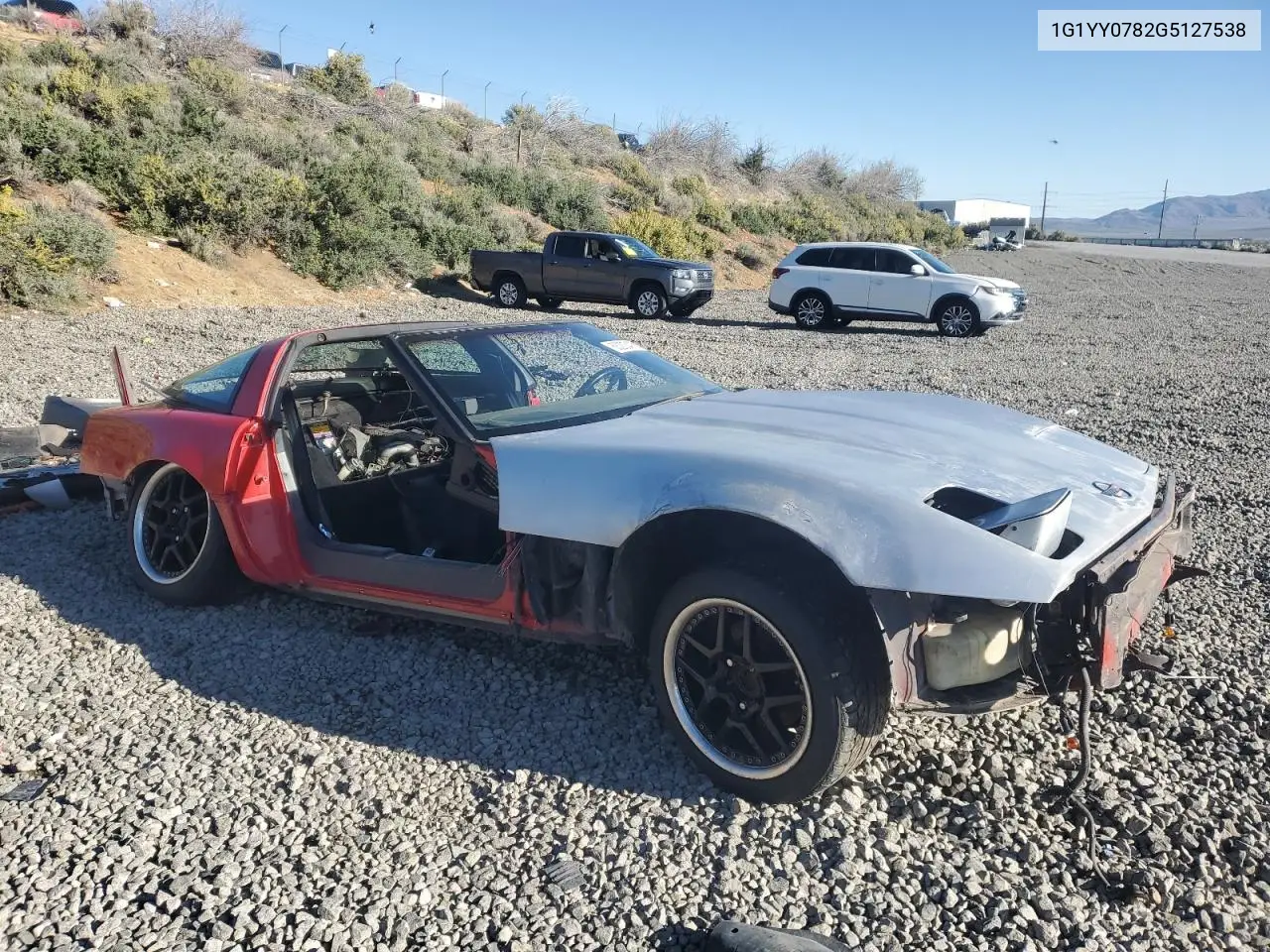 1986 Chevrolet Corvette VIN: 1G1YY0782G5127538 Lot: 53203475