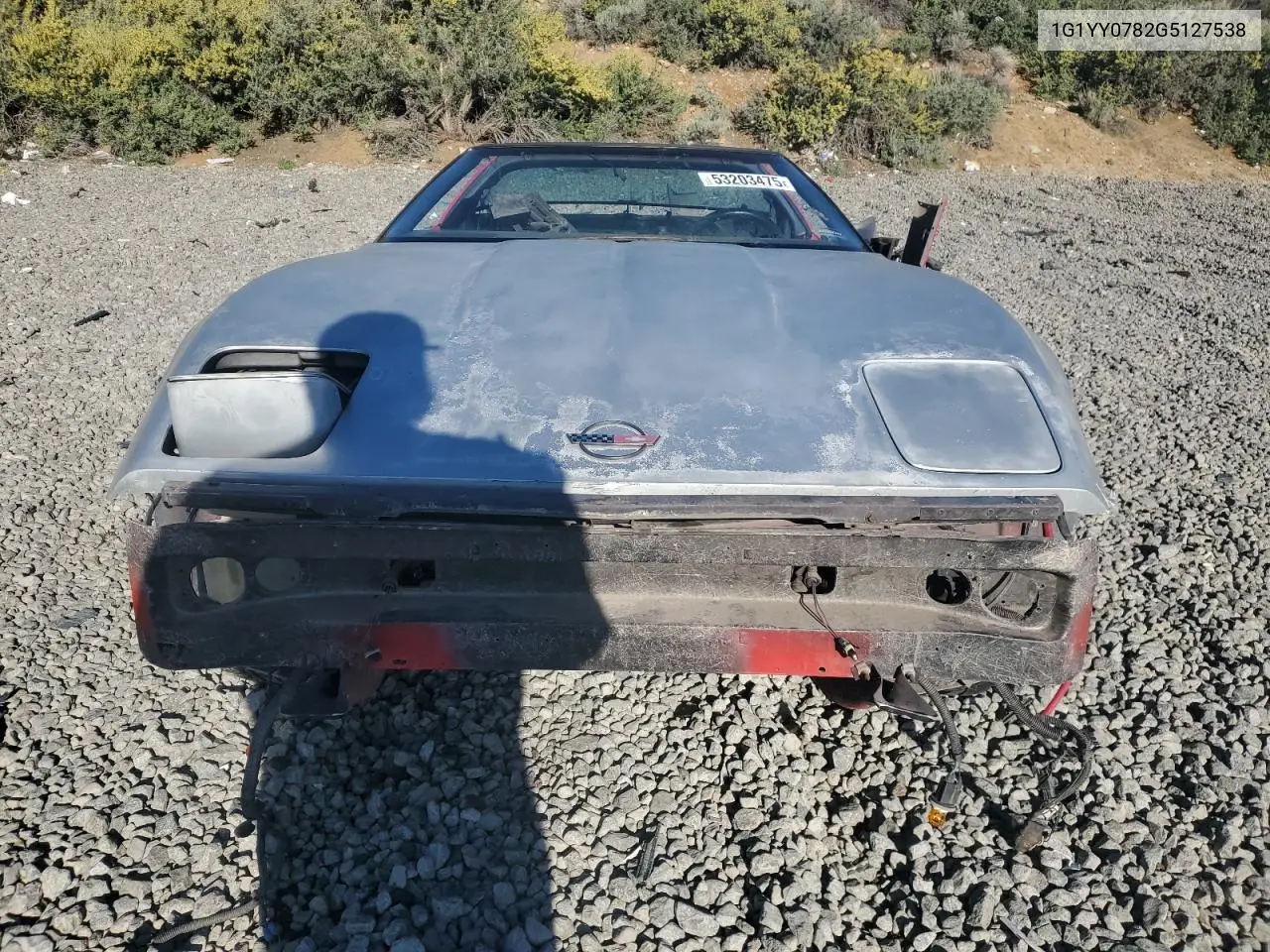 1986 Chevrolet Corvette VIN: 1G1YY0782G5127538 Lot: 53203475