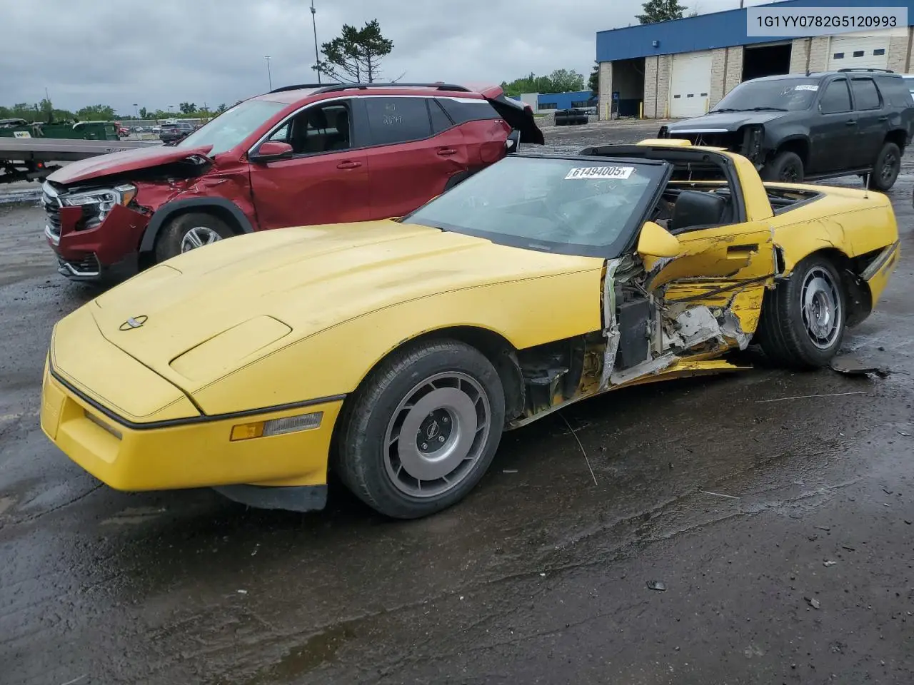 1986 Chevrolet Corvette VIN: 1G1YY0782G5120993 Lot: 61494005
