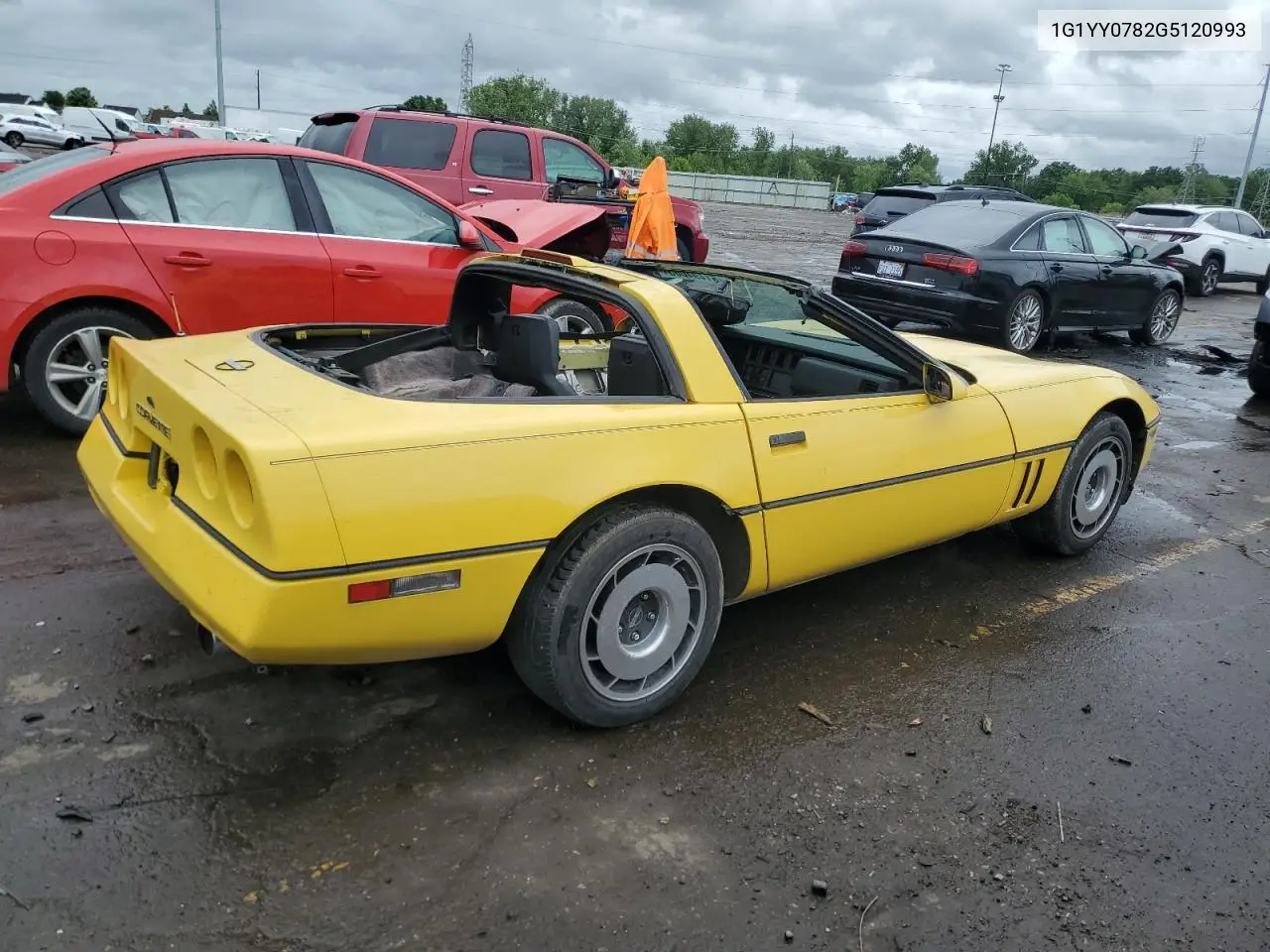 1986 Chevrolet Corvette VIN: 1G1YY0782G5120993 Lot: 61494005