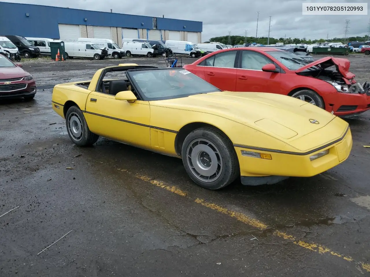 1986 Chevrolet Corvette VIN: 1G1YY0782G5120993 Lot: 61494005