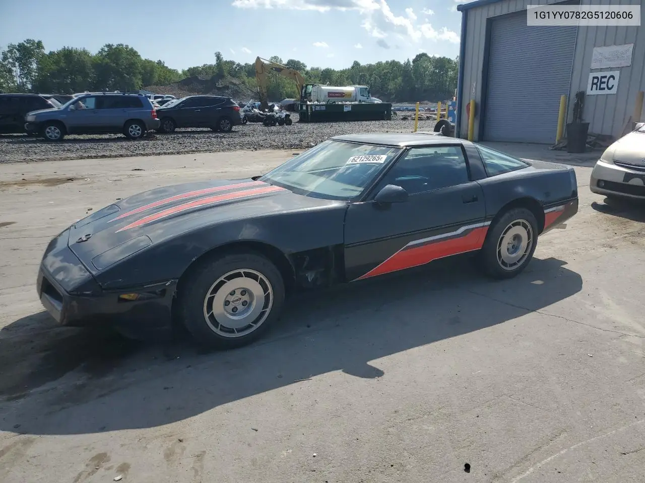 1986 Chevrolet Corvette VIN: 1G1YY0782G5120606 Lot: 62129265