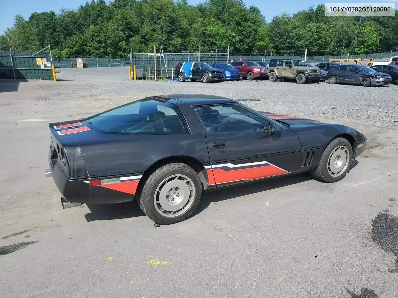 1986 Chevrolet Corvette VIN: 1G1YY0782G5120606 Lot: 62129265