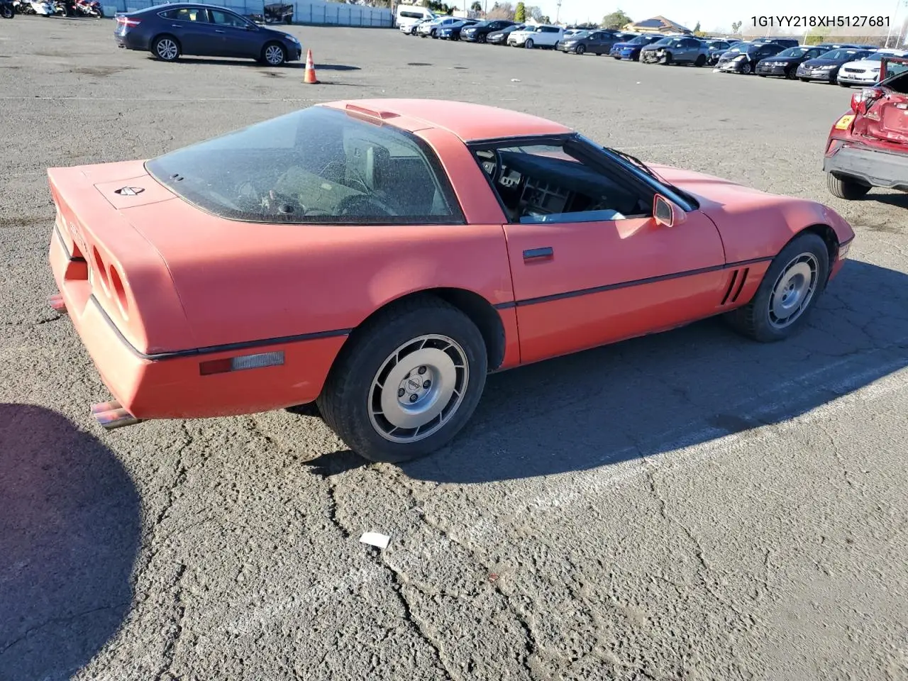 1987 Chevrolet Corvette VIN: 1G1YY218XH5127681 Lot: 48385115