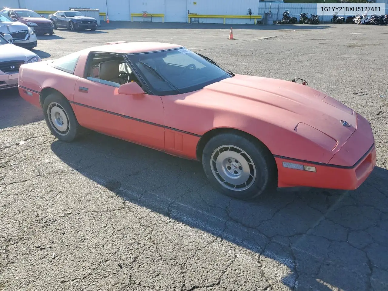 1987 Chevrolet Corvette VIN: 1G1YY218XH5127681 Lot: 48385115