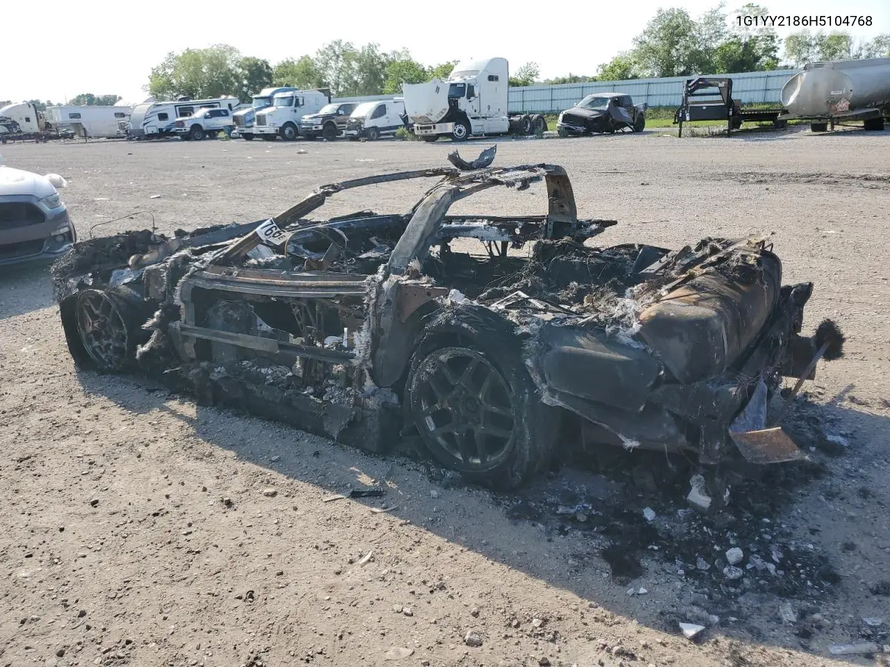 1987 Chevrolet Corvette VIN: 1G1YY2186H5104768 Lot: 53377695