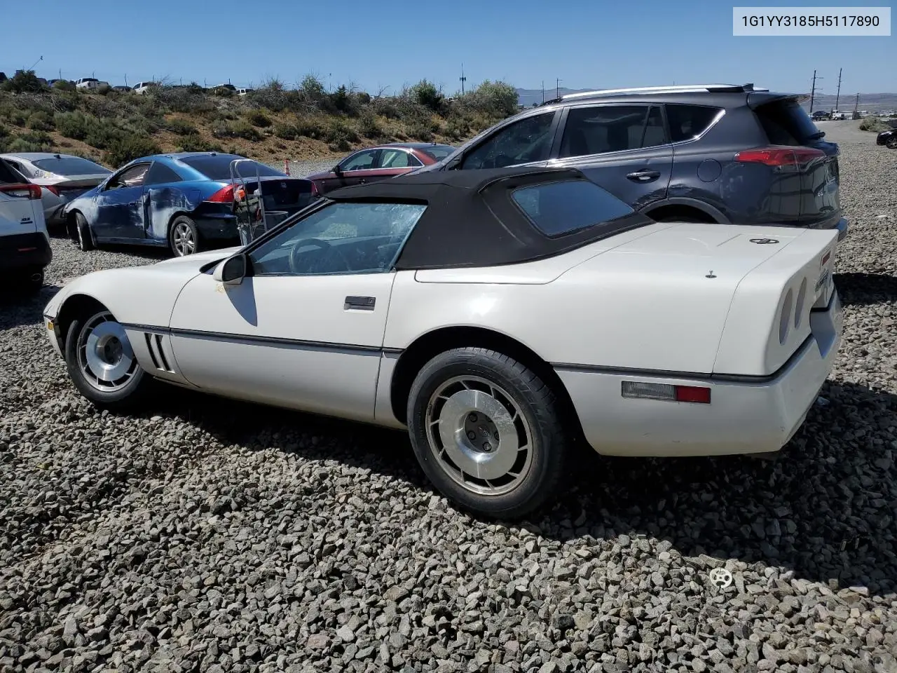 1987 Chevrolet Corvette VIN: 1G1YY3185H5117890 Lot: 61475775