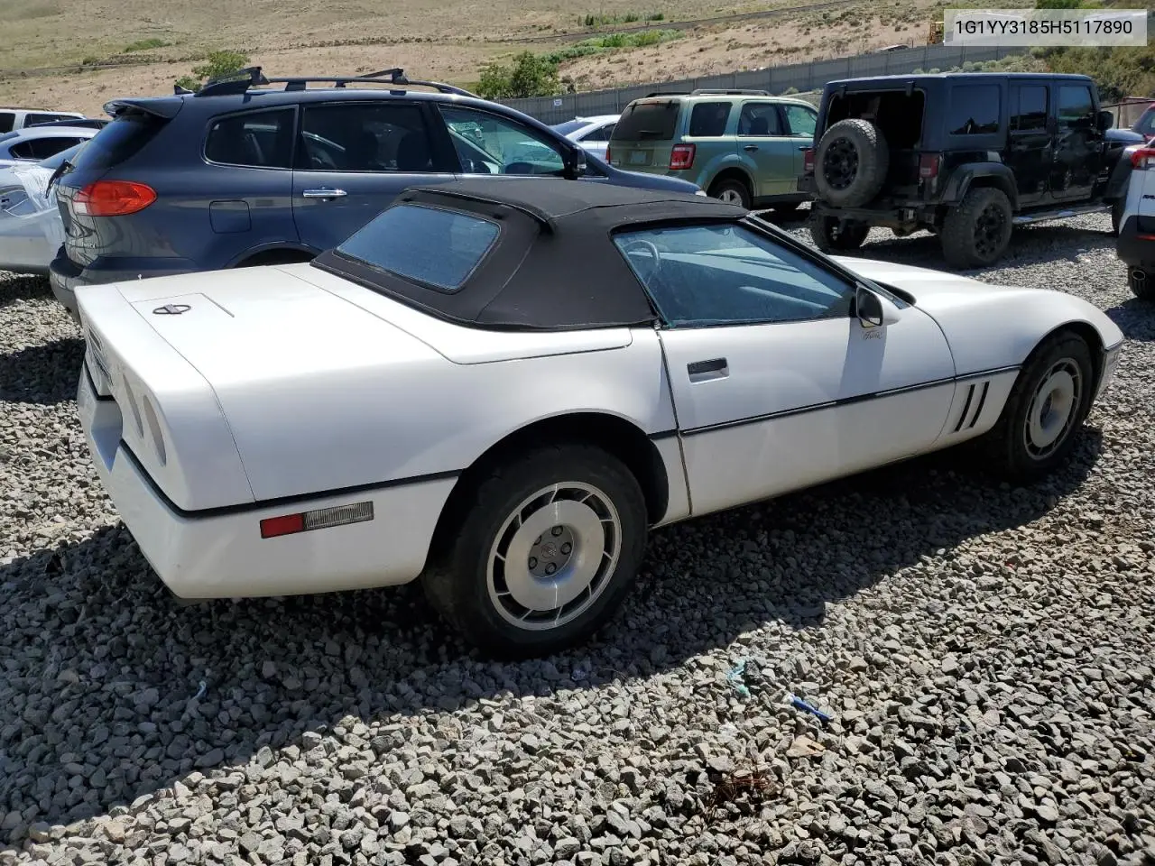 1987 Chevrolet Corvette VIN: 1G1YY3185H5117890 Lot: 61475775