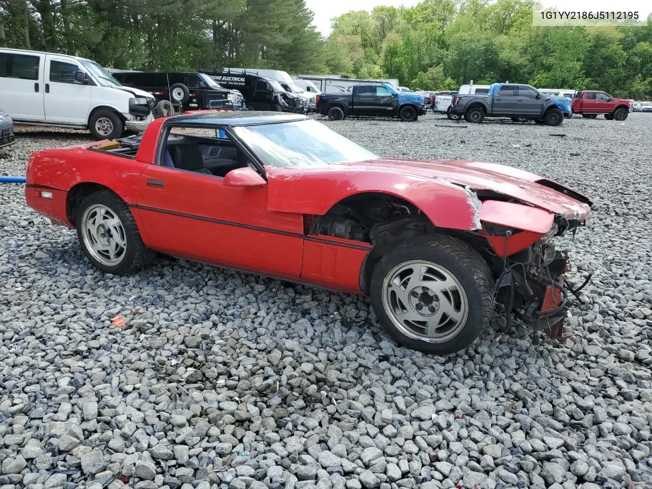 1988 Chevrolet Corvette VIN: 1G1YY2186J5112195 Lot: 55990205