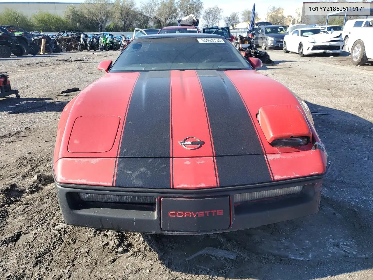 1988 Chevrolet Corvette VIN: 1G1YY2185J5119171 Lot: 55998735