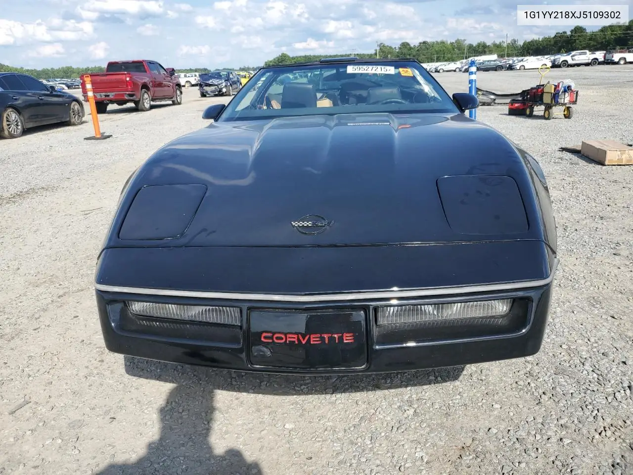 1988 Chevrolet Corvette VIN: 1G1YY218XJ5109302 Lot: 59527215