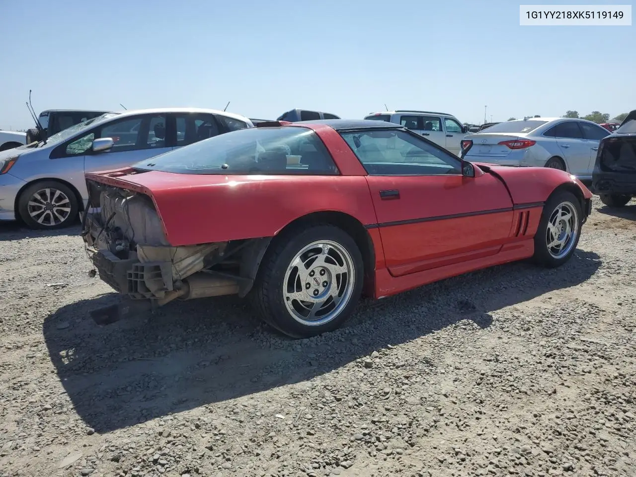1989 Chevrolet Corvette VIN: 1G1YY218XK5119149 Lot: 54623475