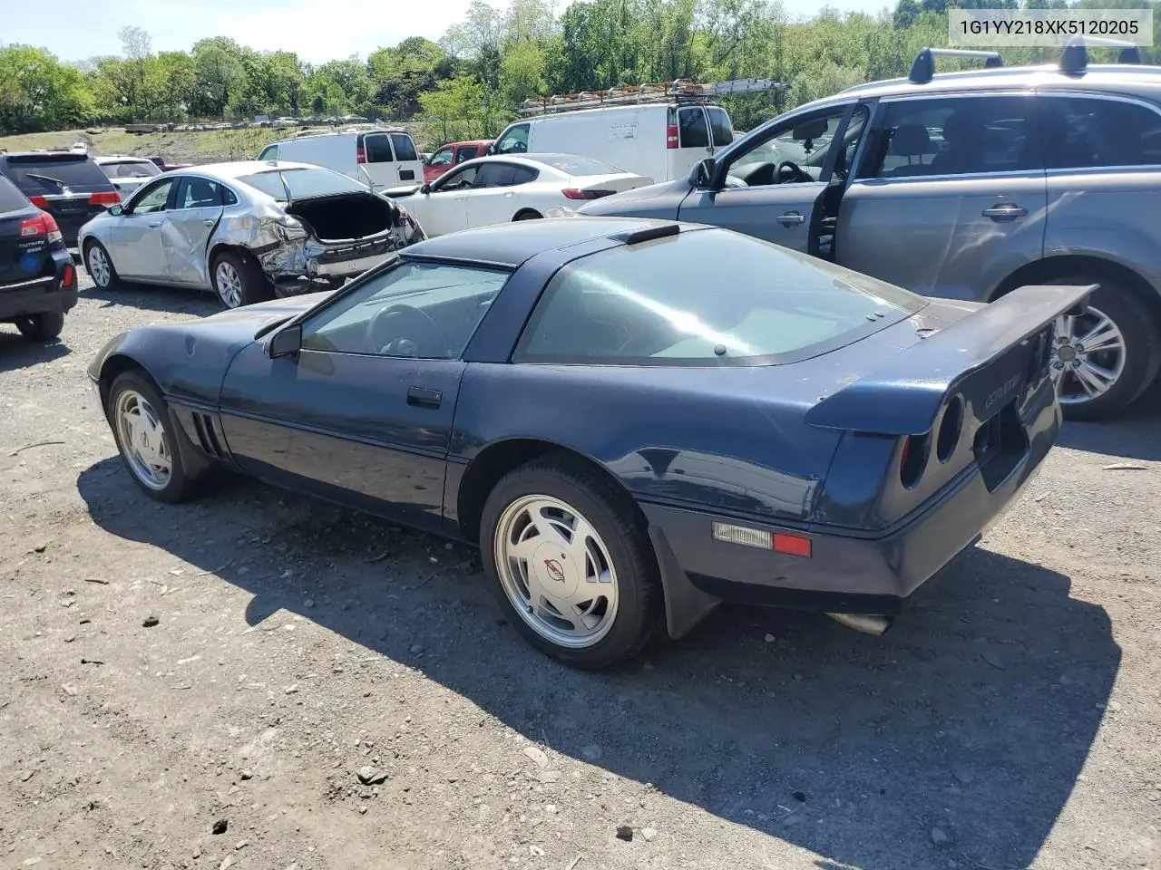 1989 Chevrolet Corvette VIN: 1G1YY218XK5120205 Lot: 56511485