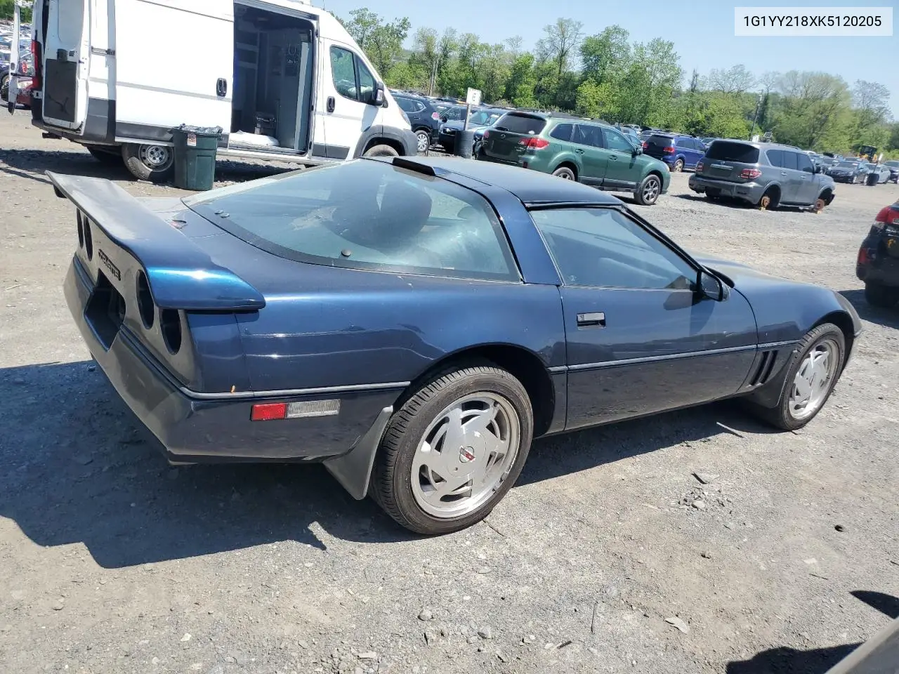 1989 Chevrolet Corvette VIN: 1G1YY218XK5120205 Lot: 56511485