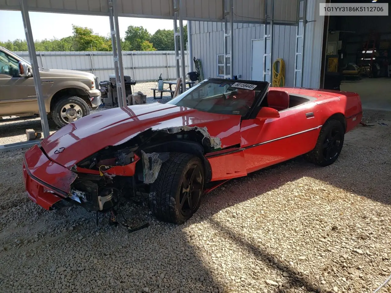 1989 Chevrolet Corvette VIN: 1G1YY3186K5112706 Lot: 60159445