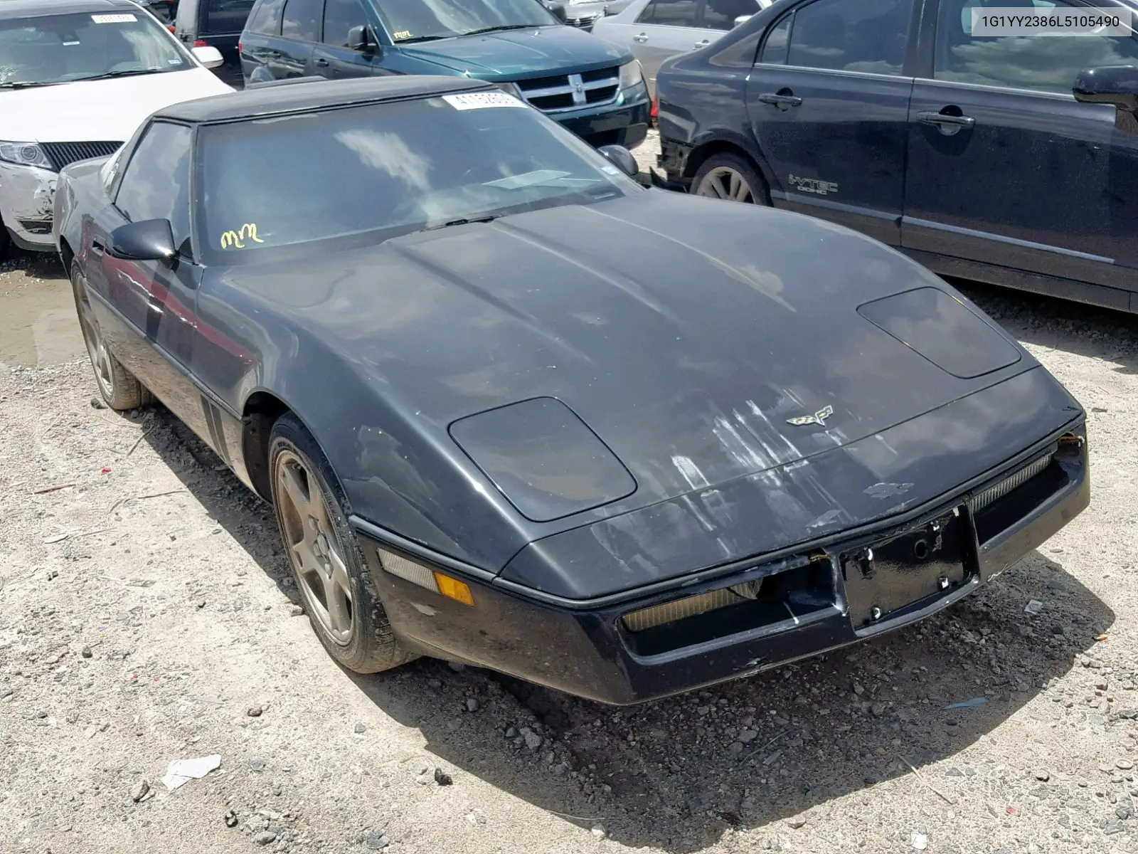 1990 Chevrolet Corvette VIN: 1G1YY2386L5105490 Lot: 41152609