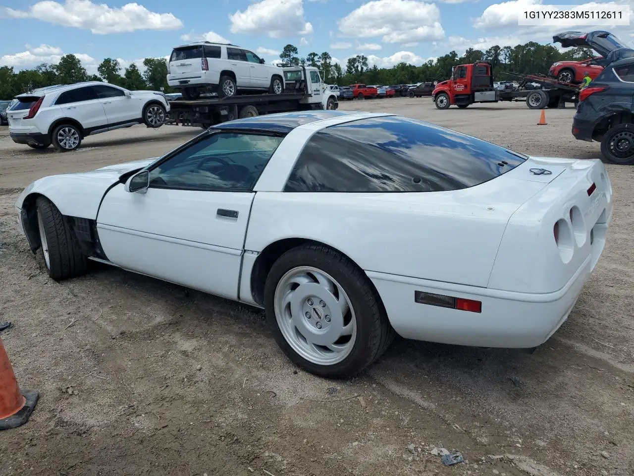 1991 Chevrolet Corvette VIN: 1G1YY2383M5112611 Lot: 56570305
