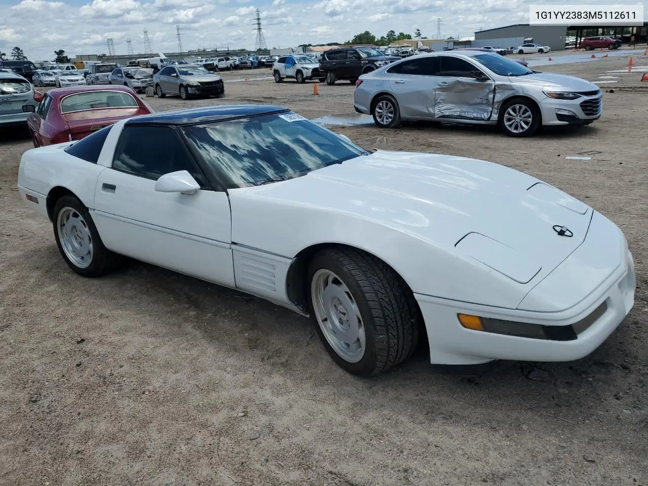 1991 Chevrolet Corvette VIN: 1G1YY2383M5112611 Lot: 56570305