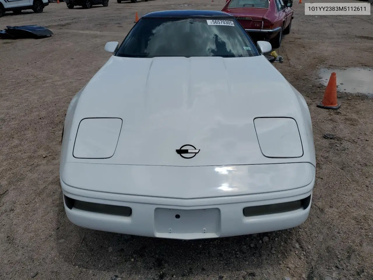 1991 Chevrolet Corvette VIN: 1G1YY2383M5112611 Lot: 56570305
