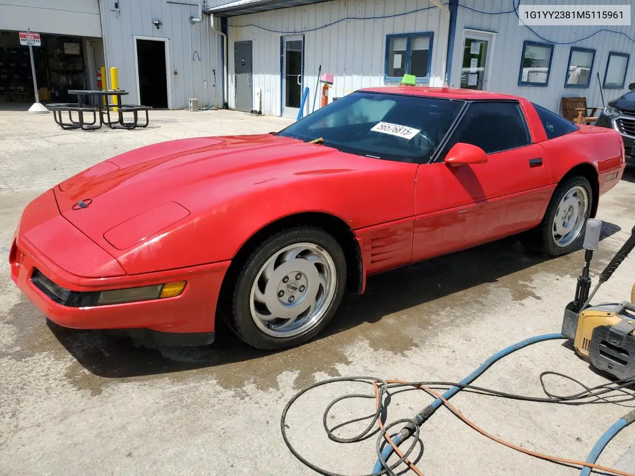 1991 Chevrolet Corvette VIN: 1G1YY2381M5115961 Lot: 56576815