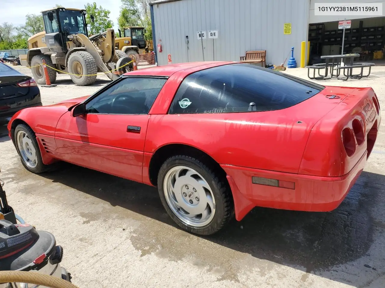 1991 Chevrolet Corvette VIN: 1G1YY2381M5115961 Lot: 56576815