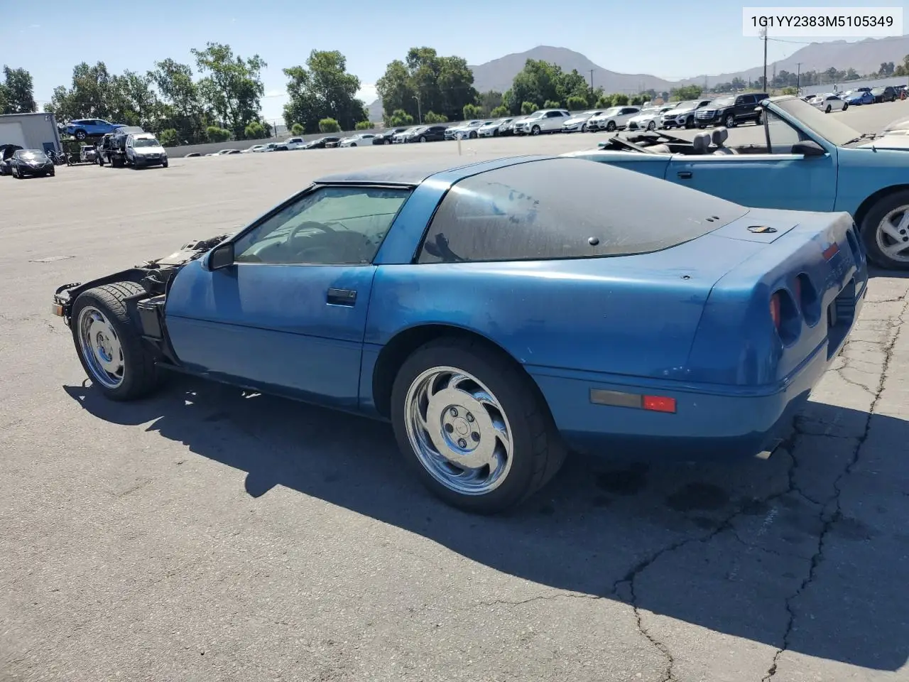 1991 Chevrolet Corvette VIN: 1G1YY2383M5105349 Lot: 63125725