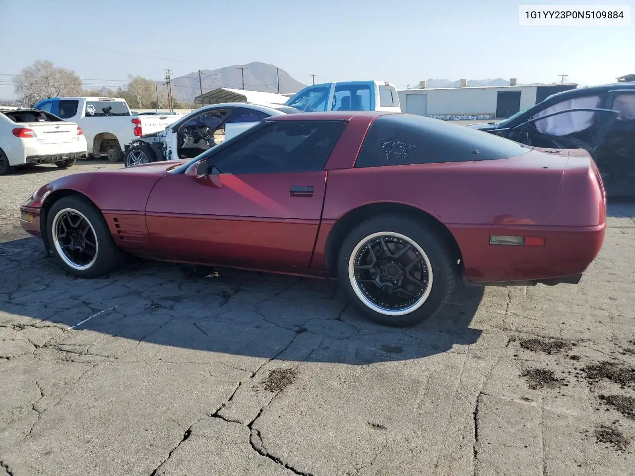 1992 Chevrolet Corvette VIN: 1G1YY23P0N5109884 Lot: 44195285