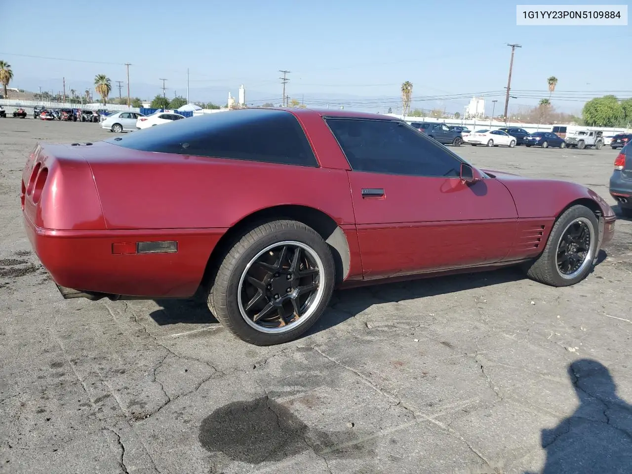 1992 Chevrolet Corvette VIN: 1G1YY23P0N5109884 Lot: 44195285