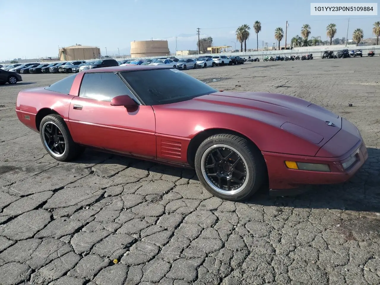 1992 Chevrolet Corvette VIN: 1G1YY23P0N5109884 Lot: 44195285