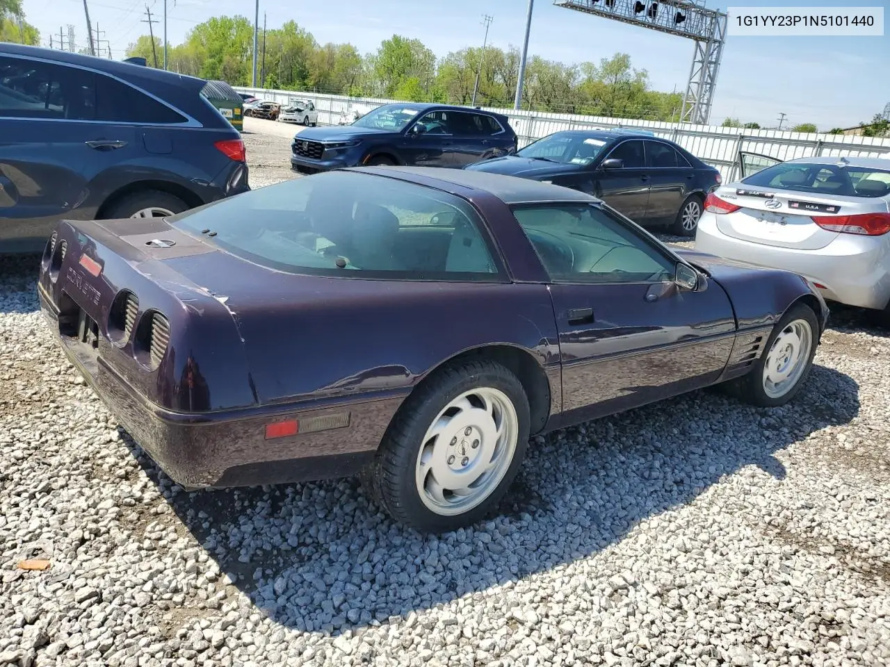 1992 Chevrolet Corvette VIN: 1G1YY23P1N5101440 Lot: 55160665
